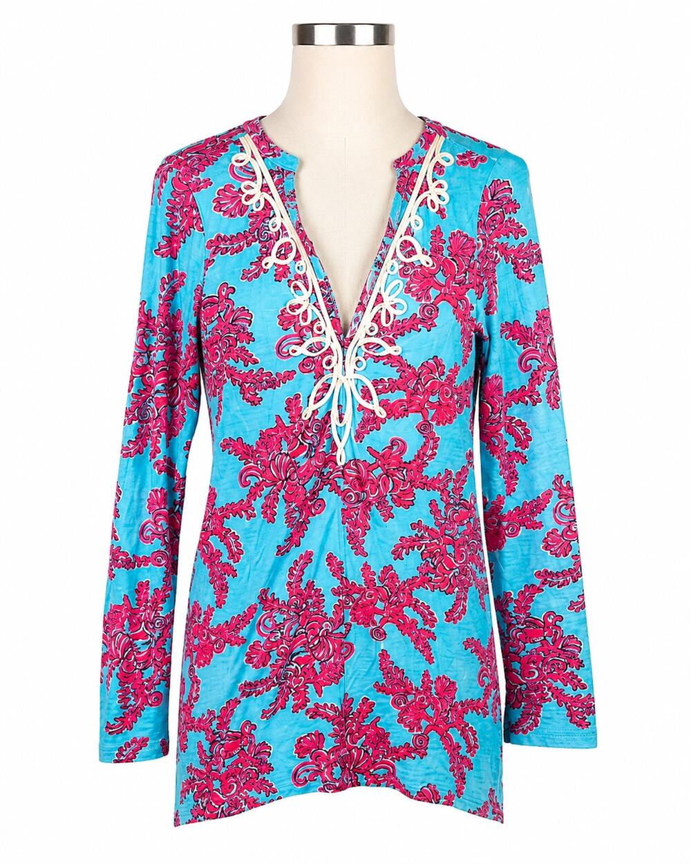 Lilly Pulitzer Westley Tunic – Cerulean Blue – Size Small